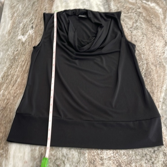 George stretch women’s XS black sleeveless lightweight dressy shell with band - Picture 7 of 11